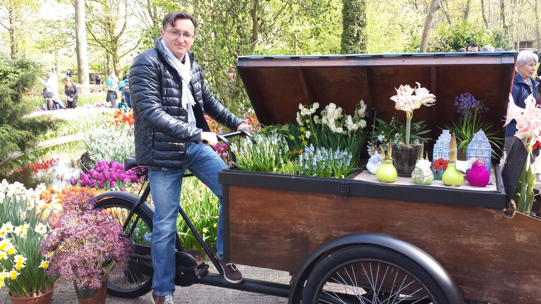 Вело- Доставка цветов из Нидерландов 😀