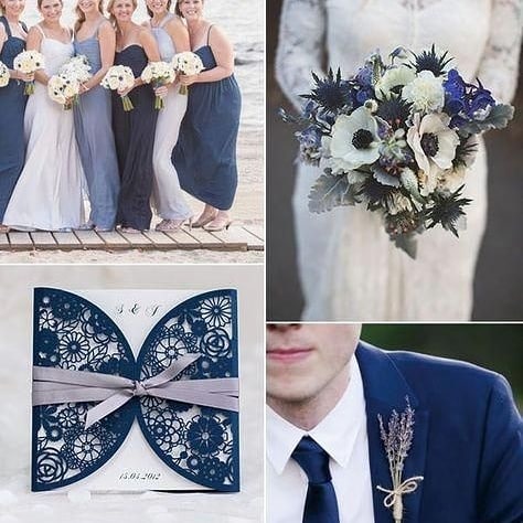 Blue wedding