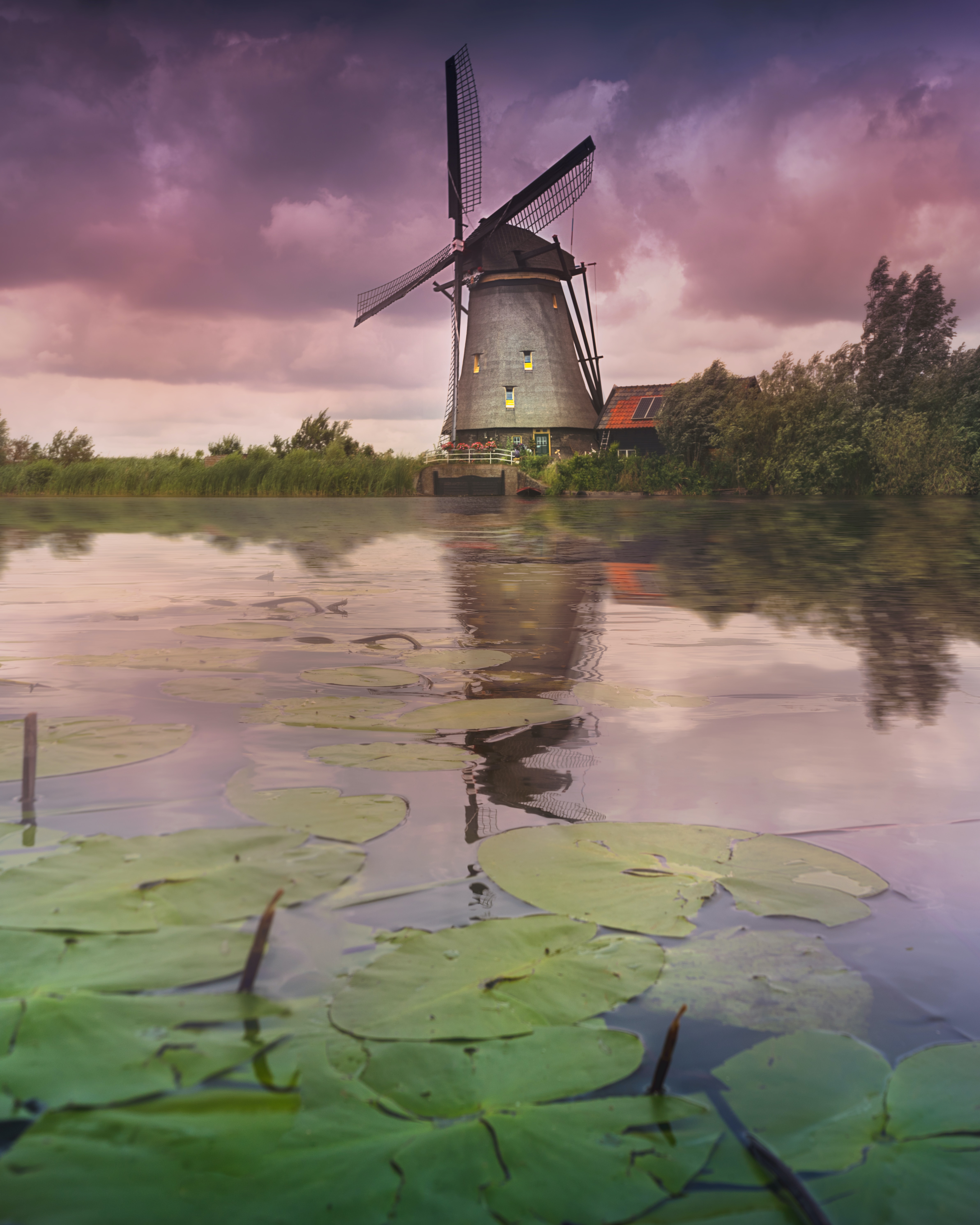 Check Out the Windmills of Kinderdijk
