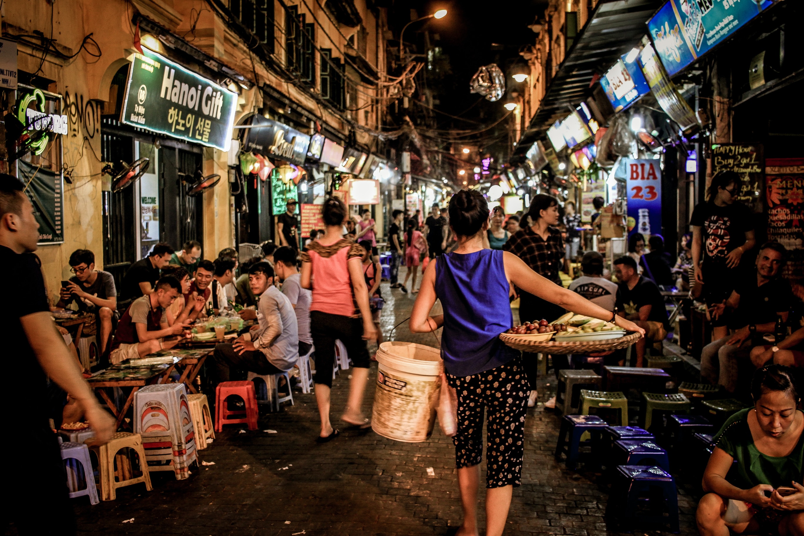 Einkaufen in Hanoi