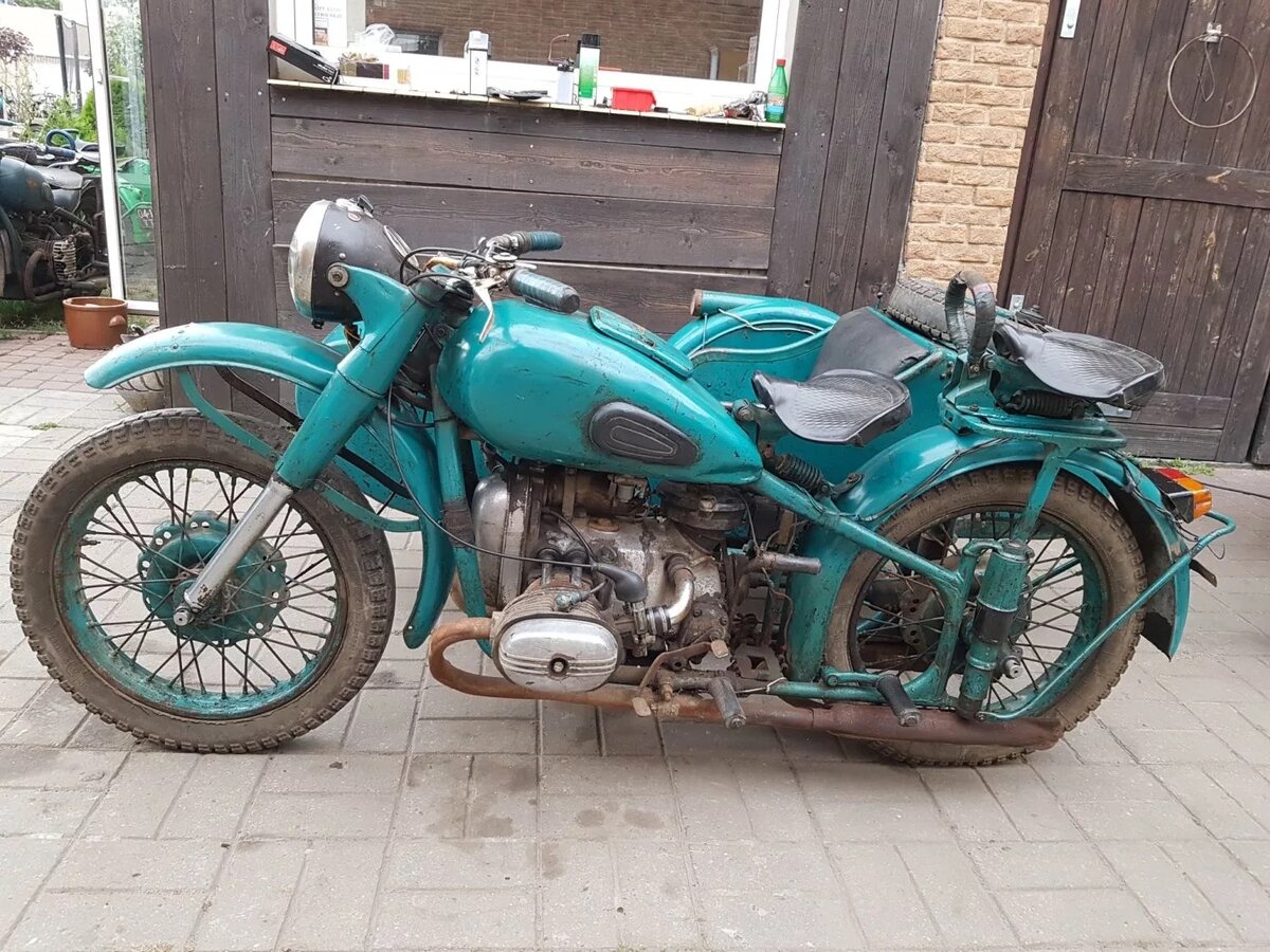 Один из первых востребованных мотоциклов СССР, Урал М62