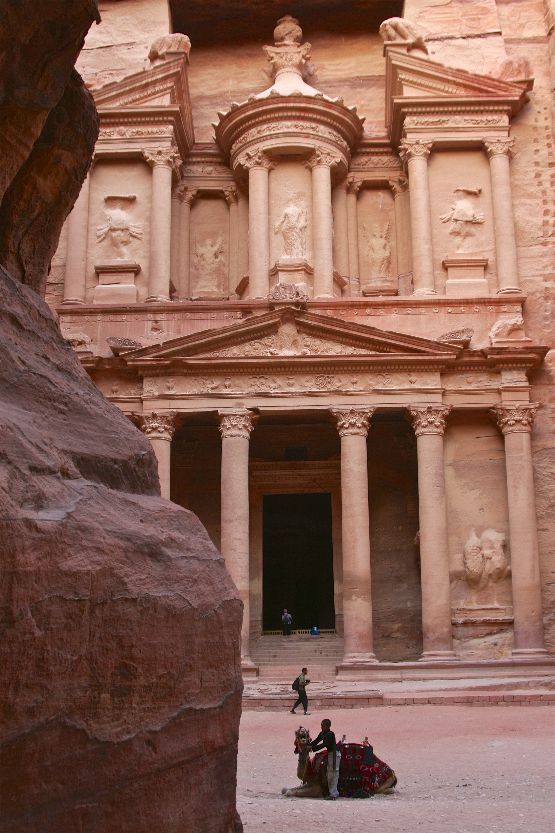 The ancient city of Petra, Jordan