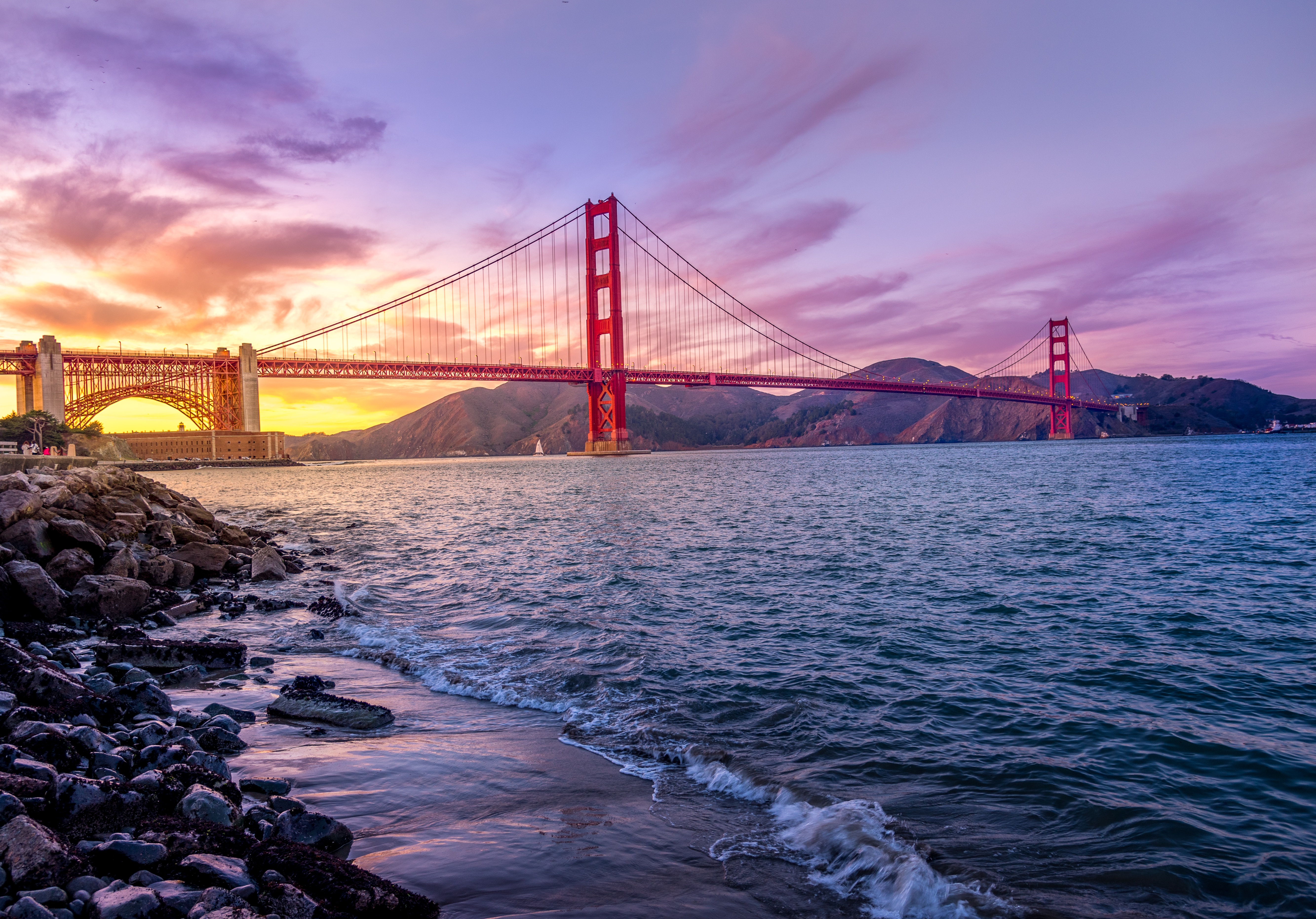 The Golden Gate Bridge, San Francisco