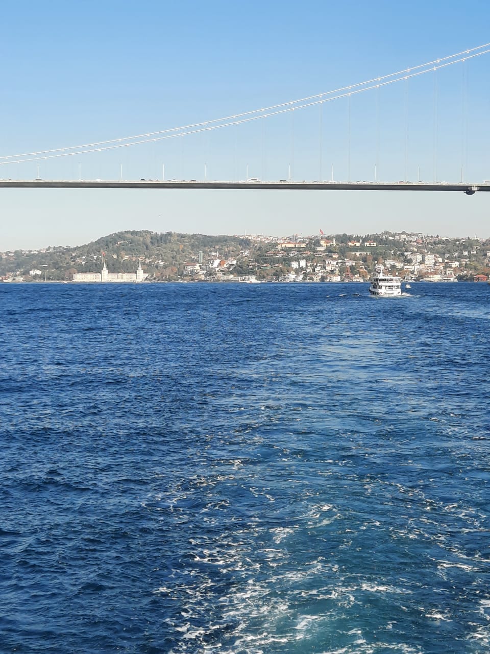 The Bosphorus Bridge in Istanbul