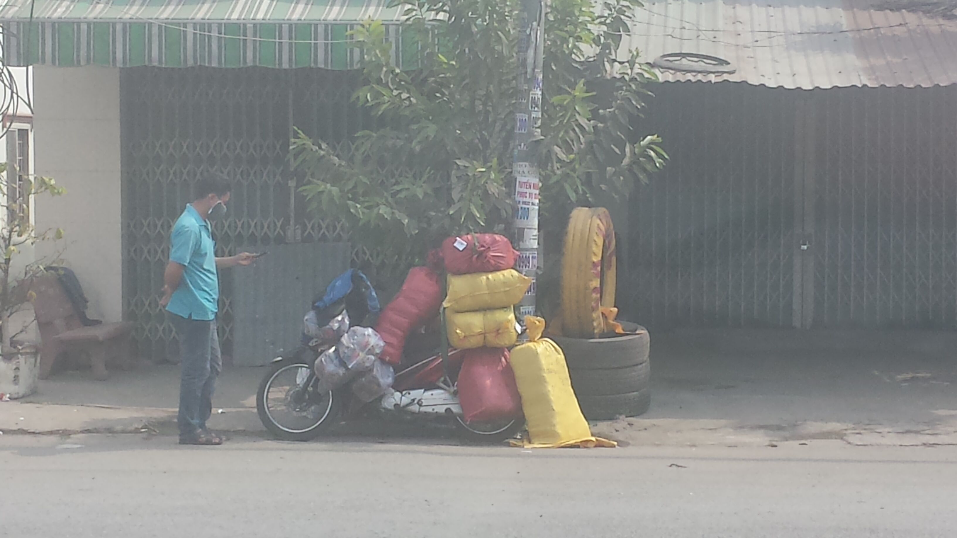 Вьетнам грузовой мопед